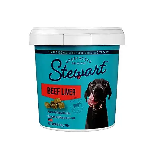 Stewart Freeze Dried Beef Liver, 4 oz